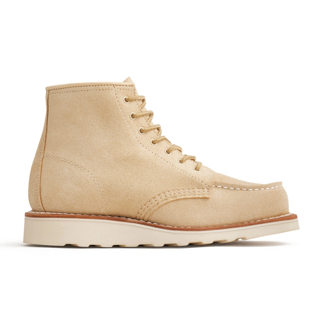 Creamy Abilene: The 6-Inch Moc Toe Boots You'll Live In.